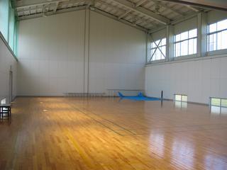 白虎山公園軽スポーツセンターの内部