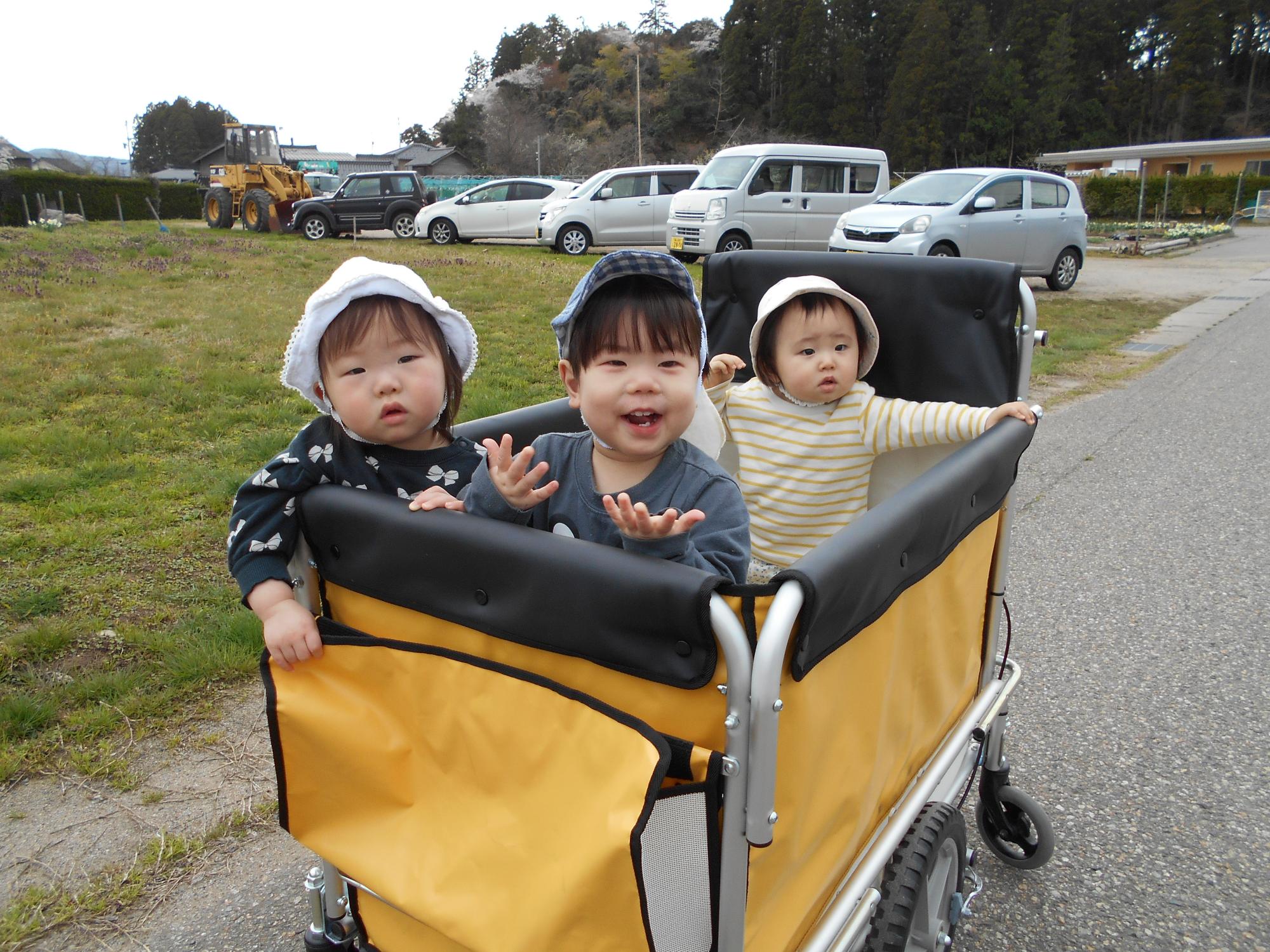 お花見散歩行ったよ