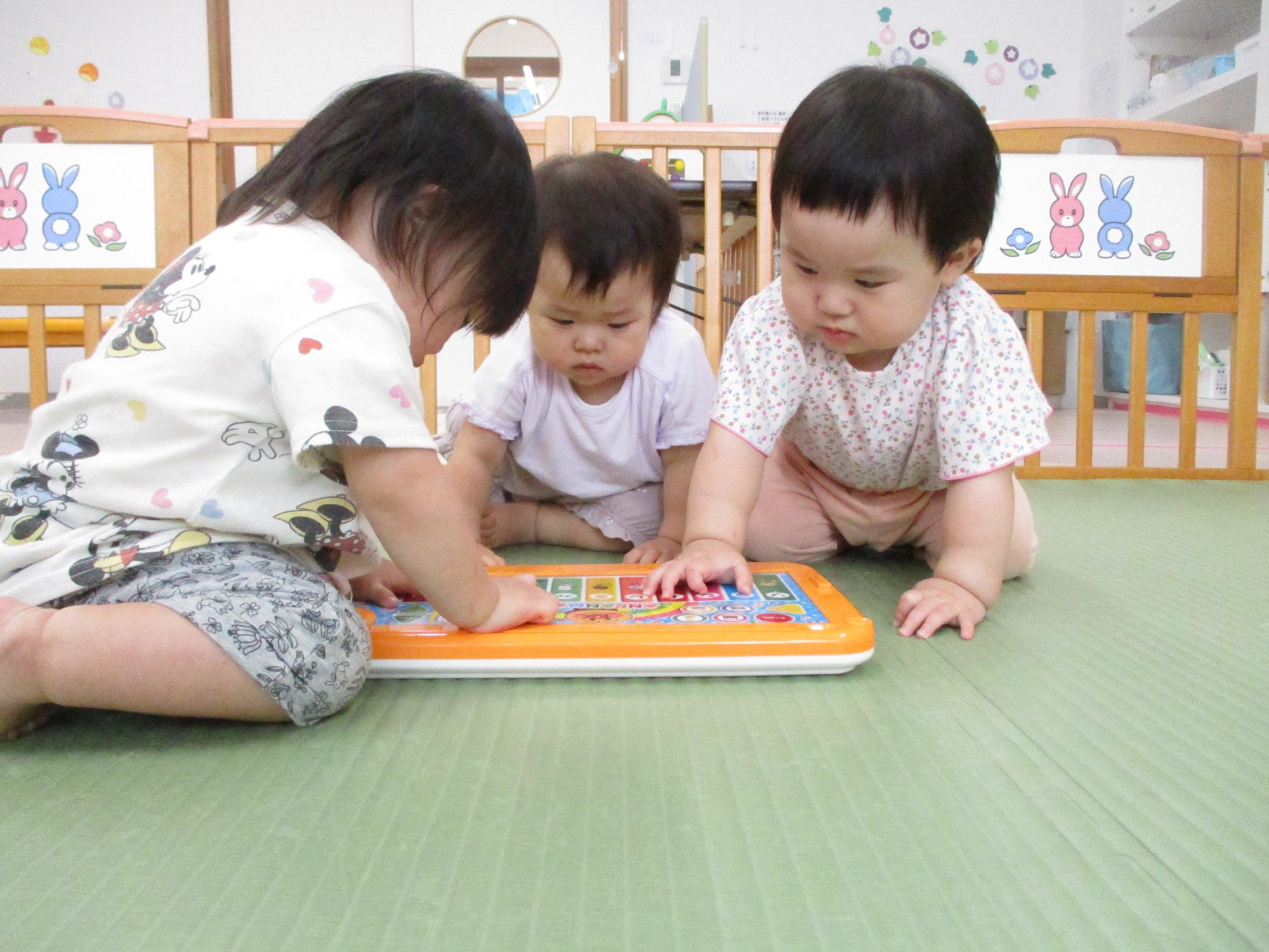 色水遊びたのしいな～☆