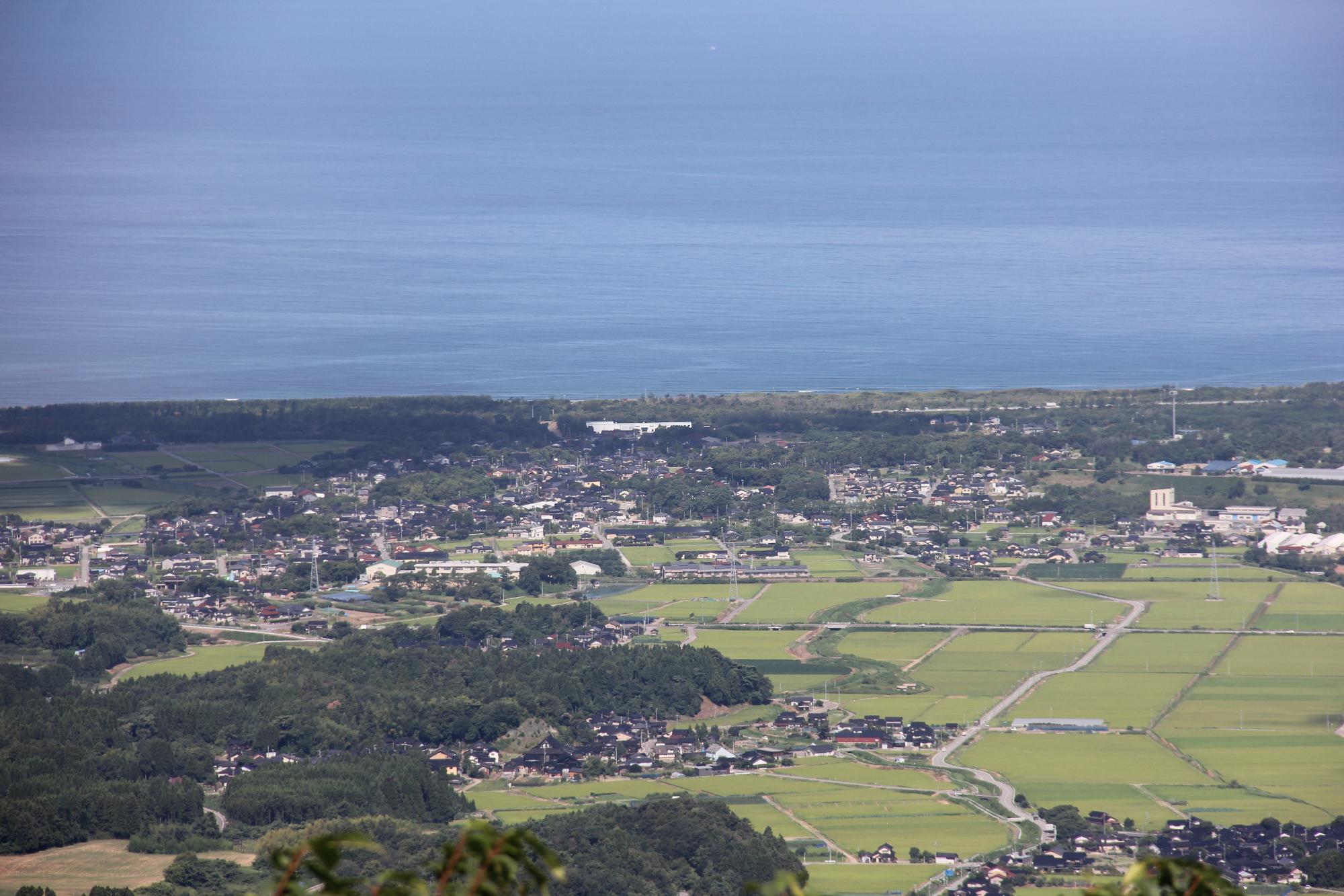 宝達山からの景色